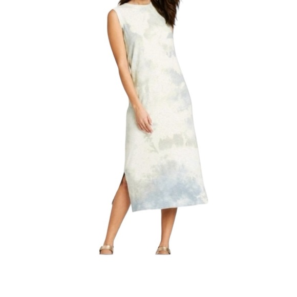 Universal Thread Tie Dye Sleeveless Midi Dress Size M - Picture 4 of 15